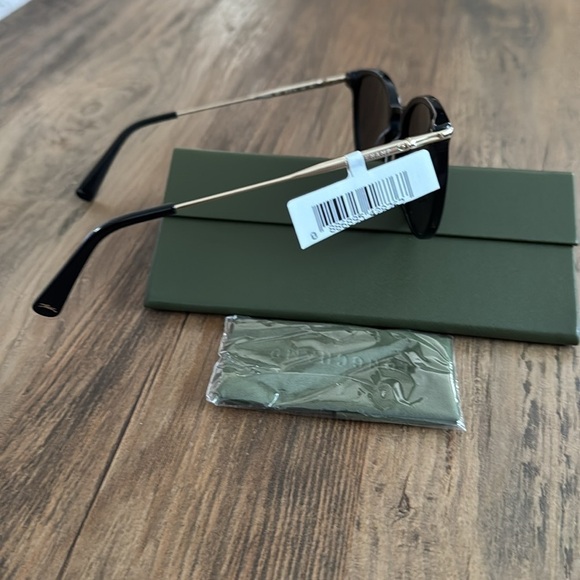 Longchamp Black Round Sunglasses main image 6